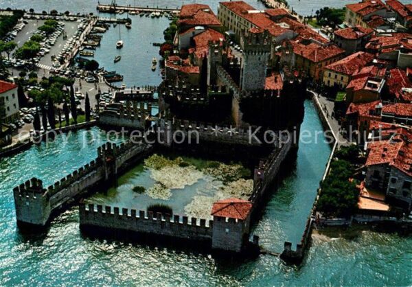 Sirmione Lago di Garda Fliegeraufnahme