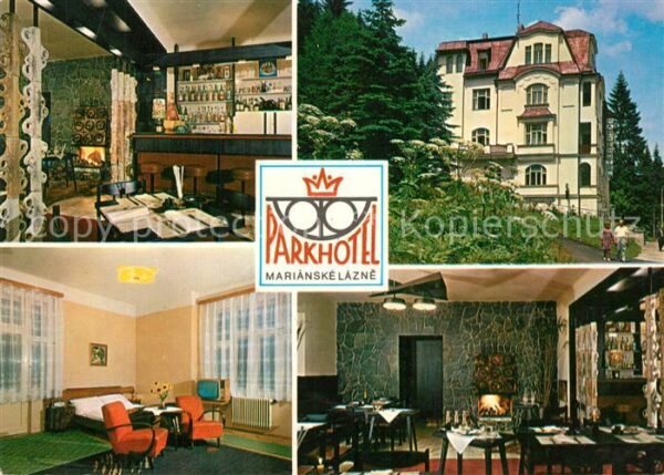 Marianske Lazne Park Hotel Bar Gasträume