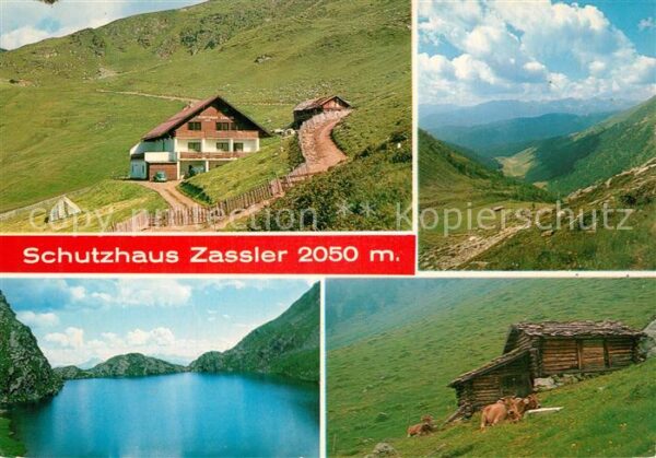 Meransen Schutzhaus Zassler Bergsee