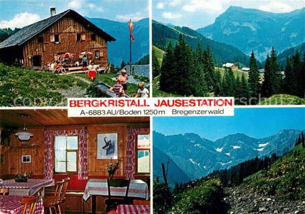 Au Bregenzerwald Jausestation Bergkristall