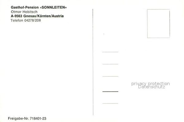 Gnesau Gasthof Pension Sonnleiten Fliegeraufna – Bild 2