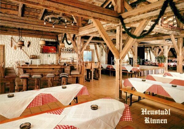 Rinnen Tirol Restauant Bar Thaneller Stüberl Heustad