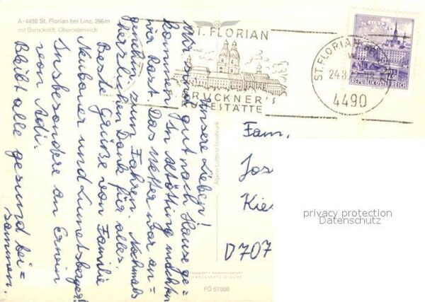 St Florian Fliegeraufnahme mit Barockstift Oberöst – Bild 2