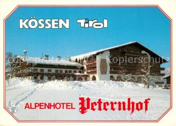 Koessen Tirol Alpenhotel Peternhof