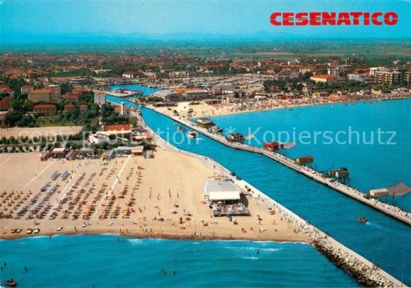Cesenatico Fliegeraufnahme