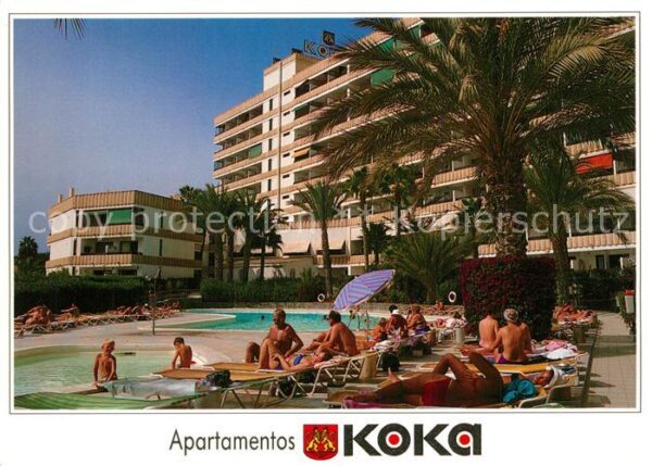 Playa del Ingles Apartamentos Koka Pool