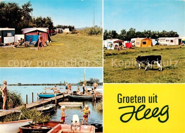 Heeg Campingplatz Bootssteg