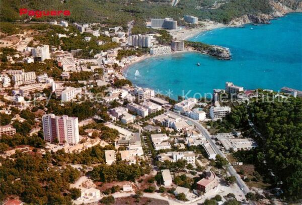 Paguera Mallorca Islas Baleares Fliegeraufnahme