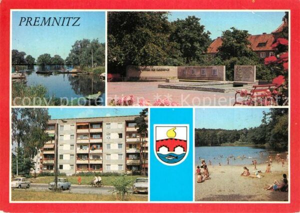 Premnitz Bootshafen Ernst Thälmann Platz OdF Ged