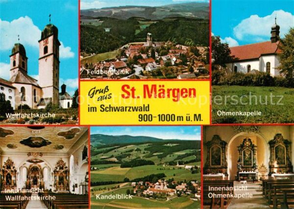 St Maergen Wallfahrtskirche Feldbergblick Ohmenkap