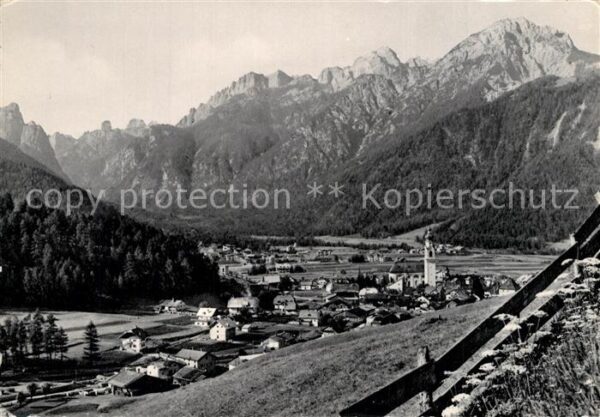Dobbiaco Pustertal Suedtirol Monte Serla Panorama