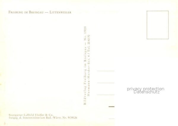 Littenweiler Fliegeraufnahme – Bild 2