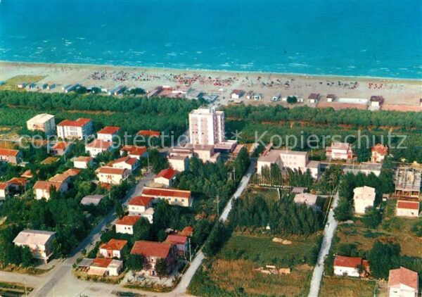 Pinarella di Cervia Fliegeraufnahme Panorama