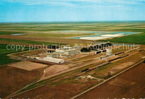 Saskatchewan Fliegeraufnahme Kalium Chemicals