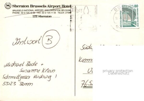 Bruessel Bruxelles Sheraton Brussels Airport Hotel – Bild 2
