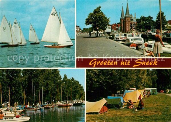 Sneek Segelboote Hafen Zeltplatz