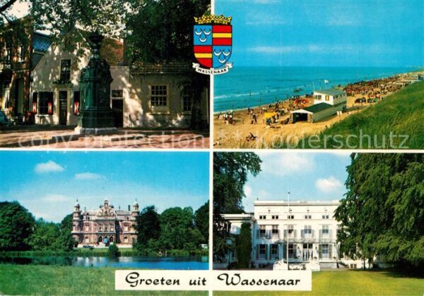 Wassenaar Dorpsplein Wassenaarse Slag Kasteel Oud
