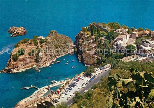 Taormina Sizilien Fliegeraufnahme