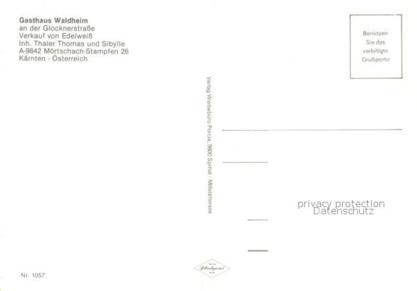 Moertschach Gasthaus Waldheim – Bild 2