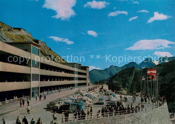 Grossglockner Parkplatz Freiwandeck Großparkhaus