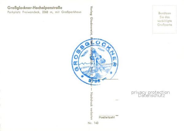 Grossglockner Parkplatz Freiwandeck Großparkhaus – Bild 2