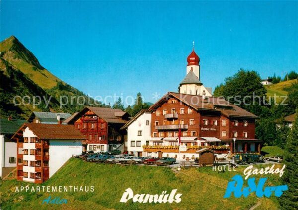 Damuels Vorarlberg Appartementhaus Gasthof Adler