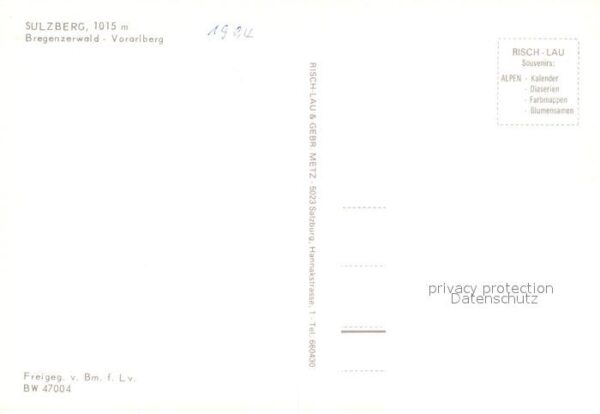 Sulzberg Vorarlberg Fliegeraufnahme – Bild 2