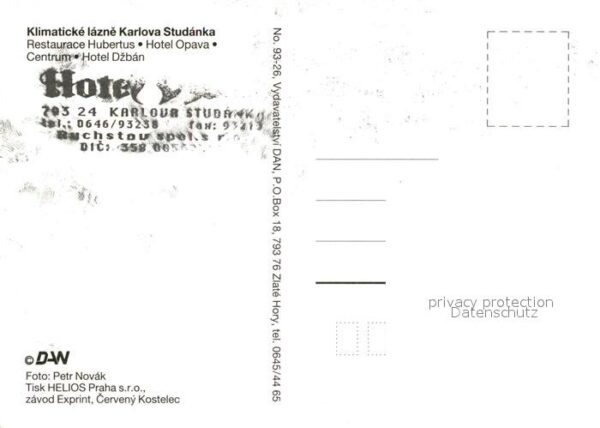 Karlova Studanka Restaurant Hubertus Hotel Opava Centrum – Bild 2