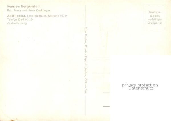 Rauris Pension Bergkristall – Bild 2