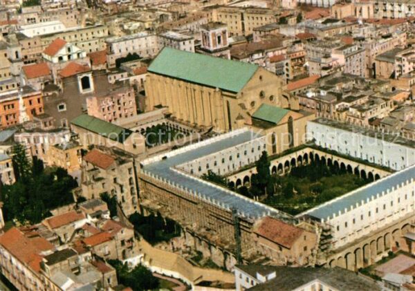 Napoli Neapel Fliegeraufnahme Monastero di Santa Chia