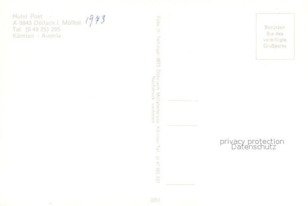 Doellach Kaernten Hotel Post – Bild 2