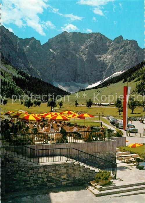 Hinterriss Tirol Alpengasthof Eng Terrasse