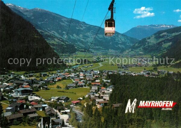 Mayrhofen Zillertal Ahornbahn Panorama
