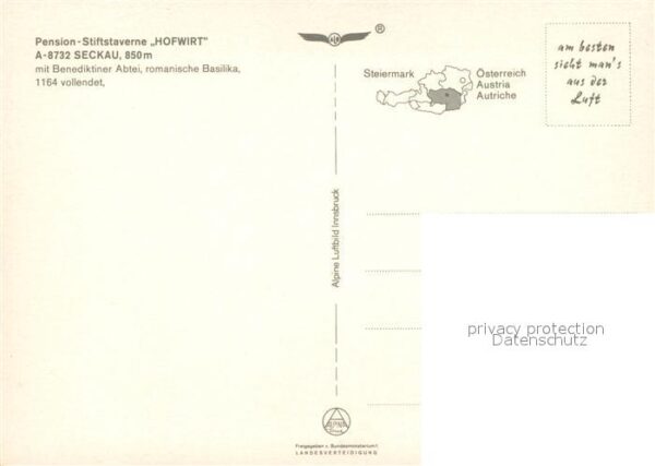 Seckau Fliegeraufnahme Benediktiner Abtei Basi – Bild 2