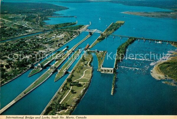 Sault Ste. Marie Fliegeraufnahme