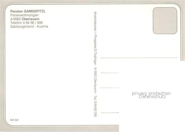 Obertauern Pension Gamsspitzl Winter – Bild 2