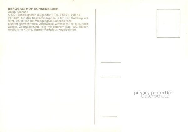 Schwaighofen Salzburg Berggasthof Schmidbauer – Bild 2