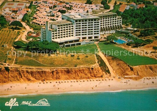 Albufeira Fliegeraufnahme Hotel Alfa Mar