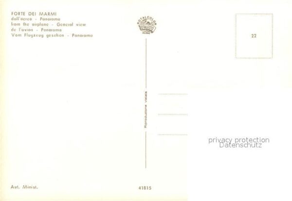 Forte dei Marmi Panorama Fliegeraufnahme – Bild 2