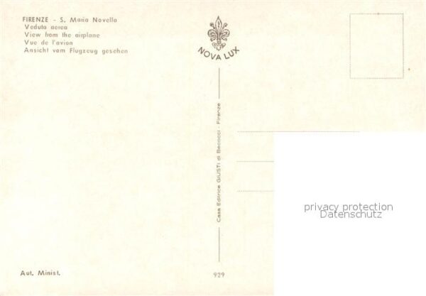 Firenze Florenz Fliegeraufnahme – Bild 2