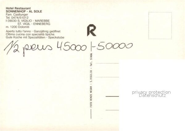 San Vigilio di Marebbe Hotel Restaurant Sonnenhof al Sole – Bild 2