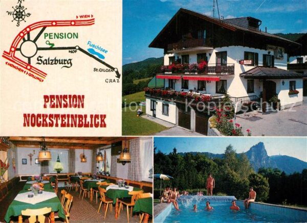 Salzburg Oesterreich Pension Nocksteinblick Schwimmbad