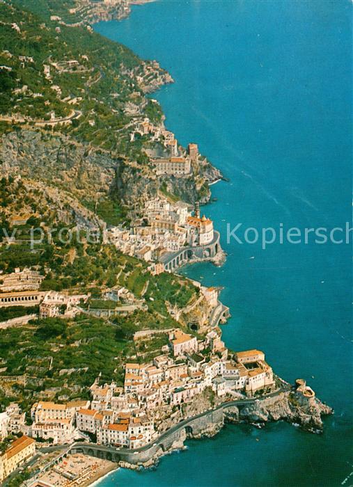 Amalfi Fliegeraufnahme Küste
