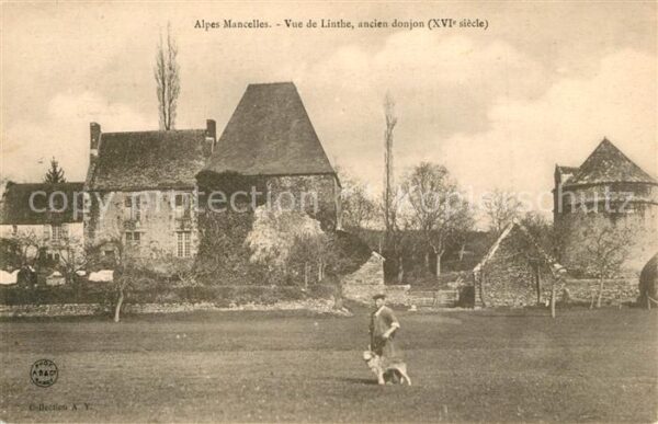 Linthe ancien donjon Alpes Mancelles