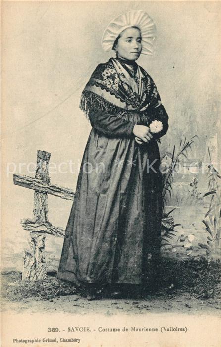 Trachten Frankreich Costume de Maurienne Valloires