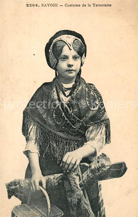 Trachten Frankreich Costume de la Tarentaise Savoie