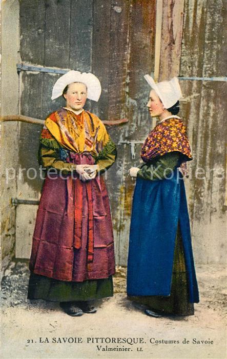 Trachten Frankreich Costumes de Savoie Valmeinier
