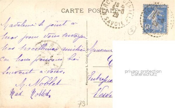 Trachten Frankreich Costumes de Savoie Tarentaise – Bild 2