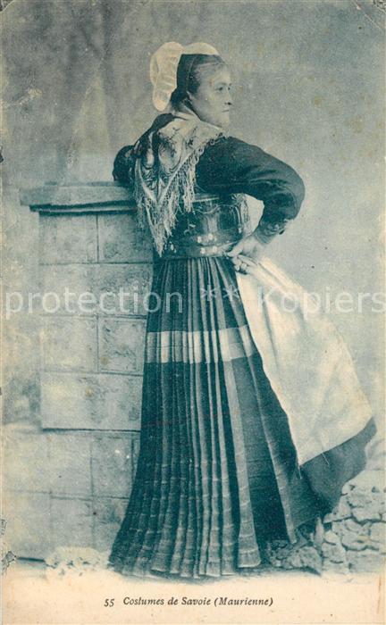 Trachten Frankreich Costumes de Savoie Maurienne