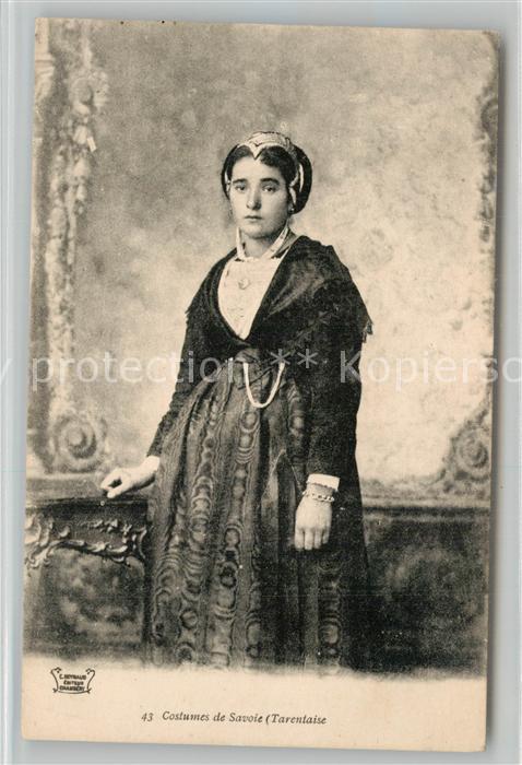 Trachten Frankreich Costumes de Savoie Tarentaise